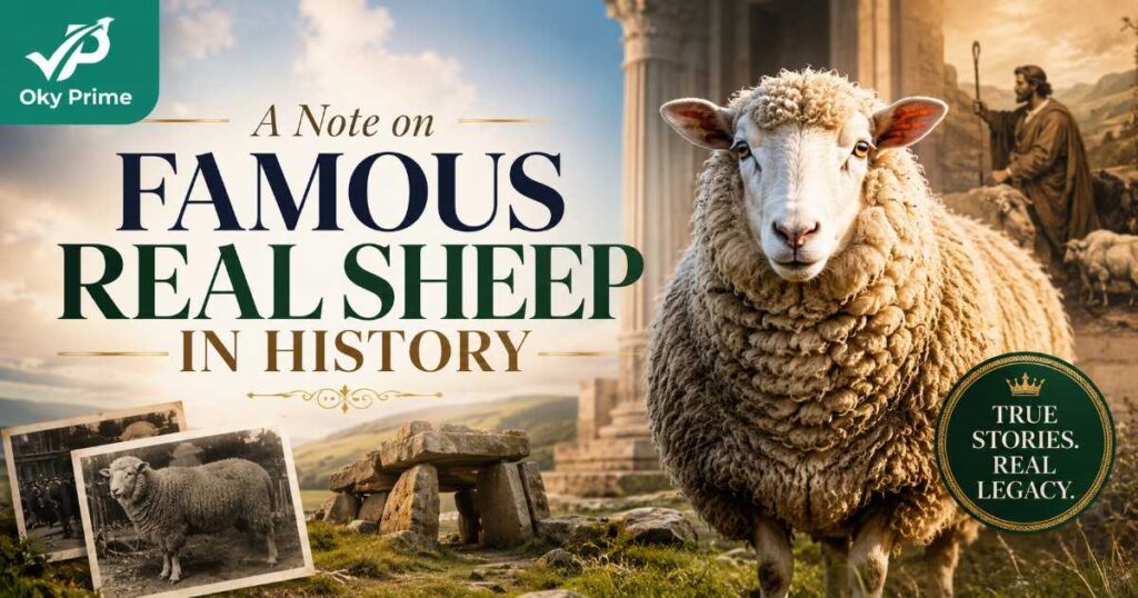 A Note on Famous Real Sheep in History