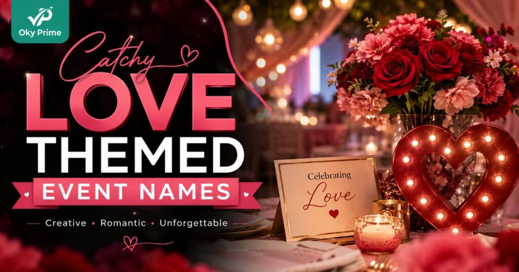 Catchy Love Themed Event Names