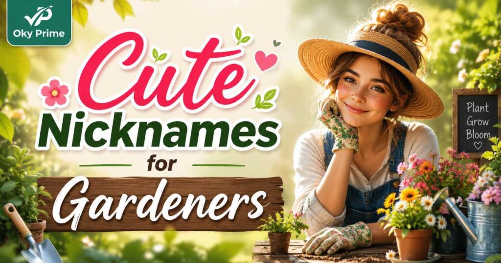 Cute Nicknames for Gardeners