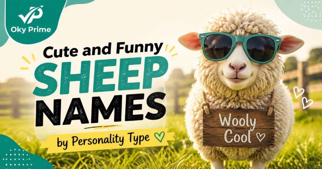 Cute and Funny Sheep Names by Personality Type