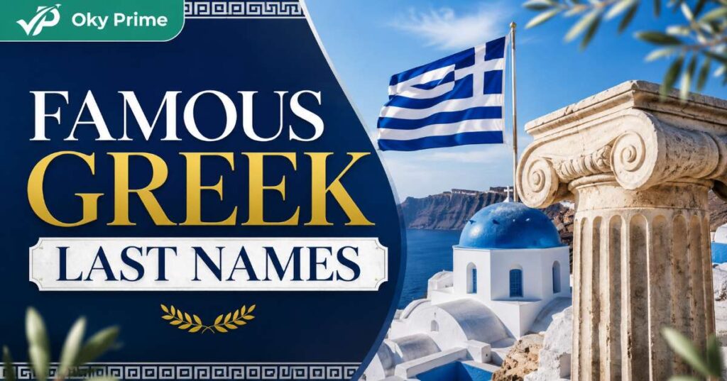 Famous Greek Last Names