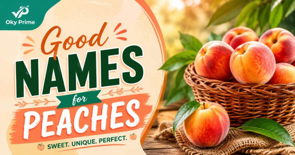 Good Names for Peaches