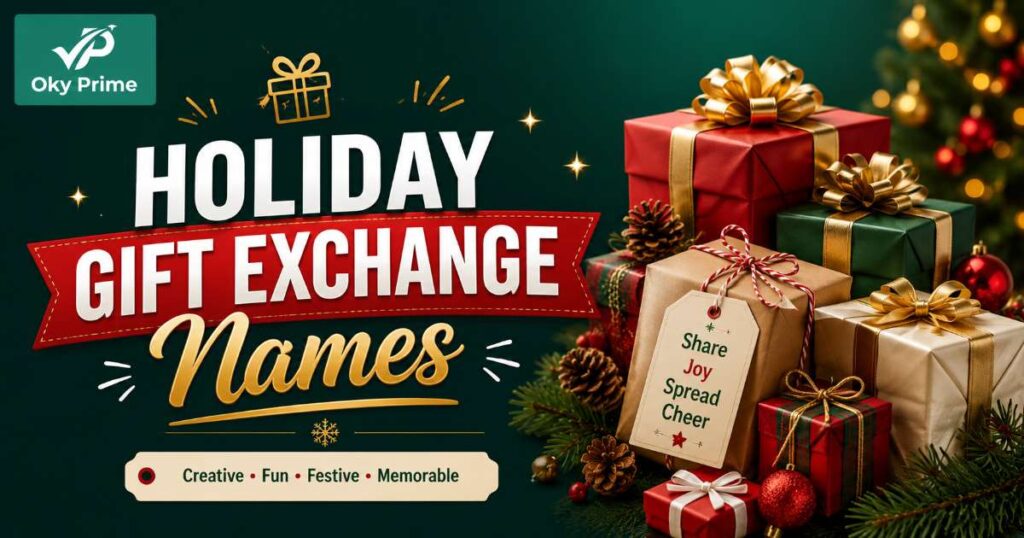 Holiday Gift Exchange Names