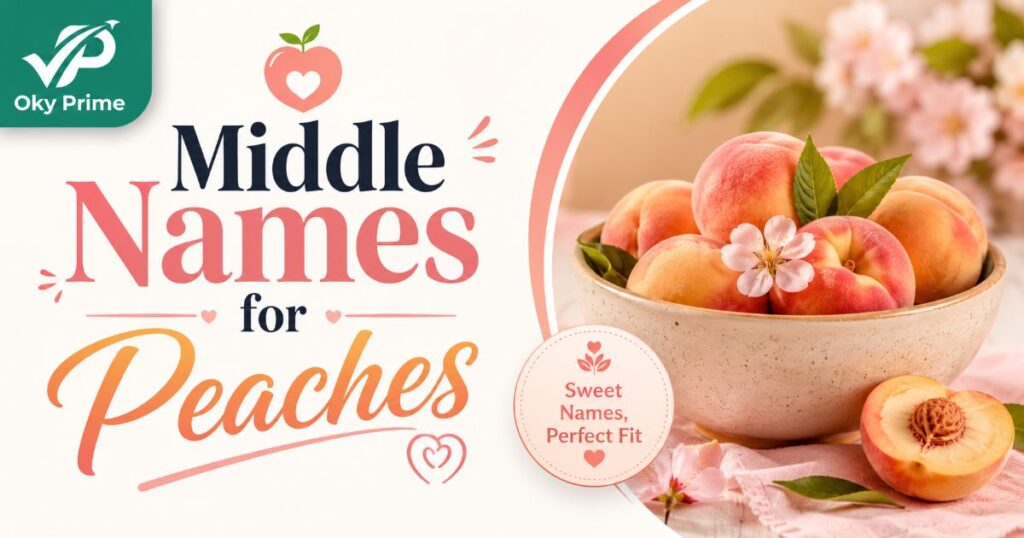 Middle Names for Peaches