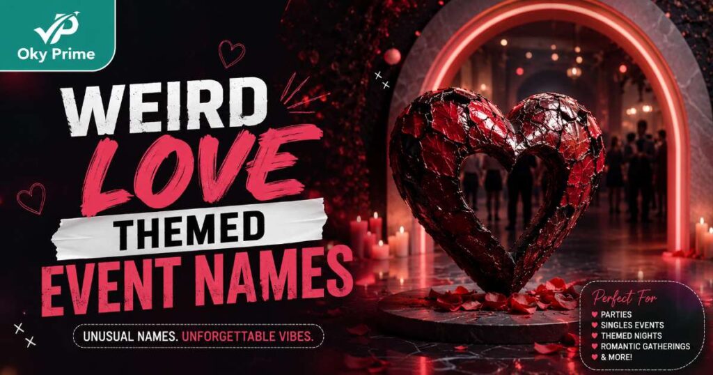 Weird Love Themed Event Names